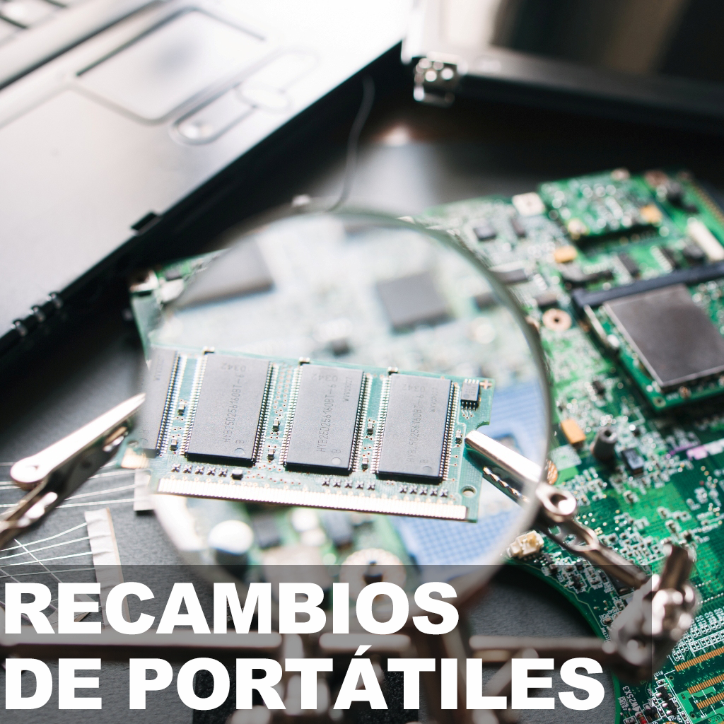 Repuestos de portátiles y equipos de todas las marcas.